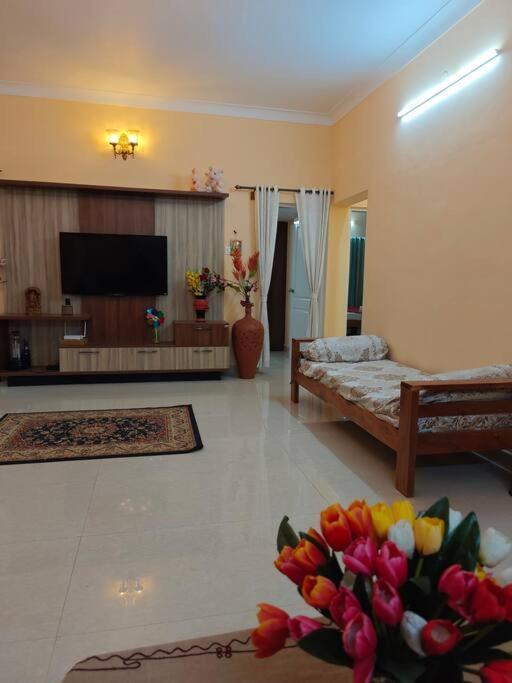 S R Luxurious Fully Ac 3 Bhk Bunglow Mysore Villa Exterior photo